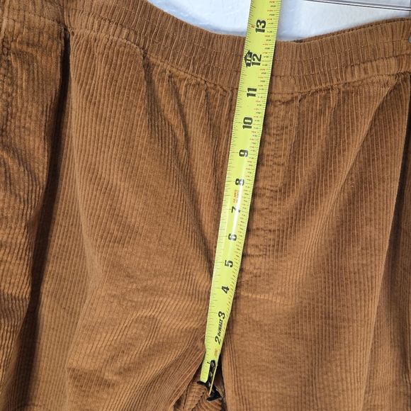 Madewell Men's XL Brown Corduroy Pull-On Shorts Elastic Waist Casual - Picture 15 of 16